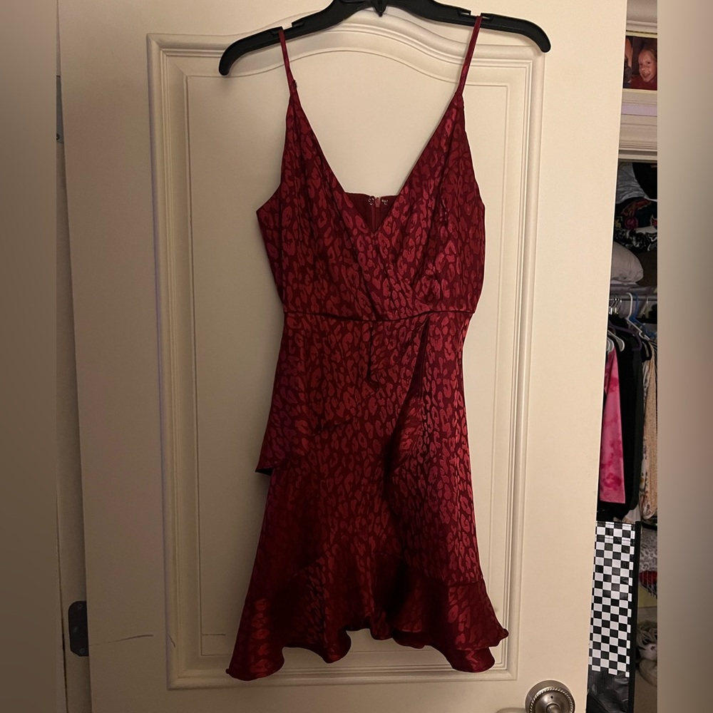 altar’d state red leopard dress - Picture 2 of 8